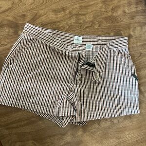 Vintage Calvin Klein Plaid Shorts 90s /Y2K Low Rise Juniors Size 9 minimalism